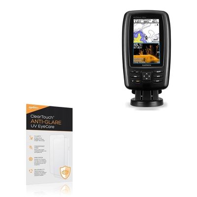 BoxWave Screen Protector Compatible With Garmin echoMAP 43dv - ClearTouch Anti-Glare Anti-UV EyeCare (2-Pack), Filters out Harmful Blue Light Reduce Fatigue