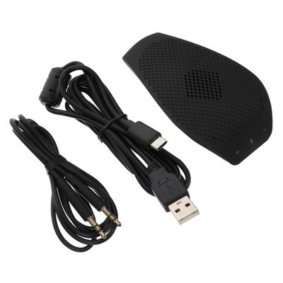 ARTIBETTER USB Mic for Laptop and Camera Omnidirectional Clip Microphone Boom Arm Conference and Voice Call Microphone