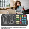 EIMSOAH Voice Changer, Multifunctional 8 Sound Effects Portable Handheld Mini Sound Card Voice Changer, for PC Phone Laptops, Game Music Recording view 2