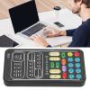 EIMSOAH Voice Changer, Multifunctional 8 Sound Effects Portable Handheld Mini Sound Card Voice Changer, for PC Phone Laptops, Game Music Recording view 4