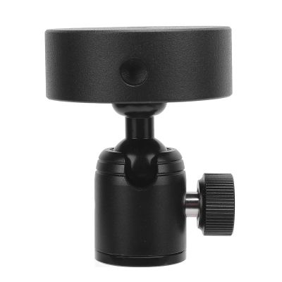 Aramox Versatile Aluminum Alloy Ball Head Tripod Adapter Set for Mini Antenna, Secure Mounting for Enhanced Satellite Reception (Black Adapter)
