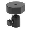 Aramox Versatile Aluminum Alloy Ball Head Tripod Adapter Set for Mini Antenna, Secure Mounting for Enhanced Satellite Reception (Black Adapter) view 4