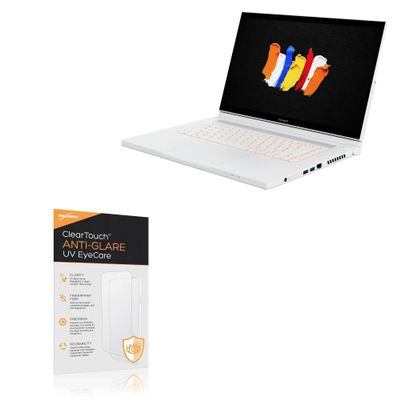 BoxWave Screen Protector Compatible With Acer ConceptD 3 Ezel (CC315-72G) - ClearTouch Anti-Glare Anti-UV EyeCare (2-Pack), Filters out Harmful Blue Light Reduce Fatigue