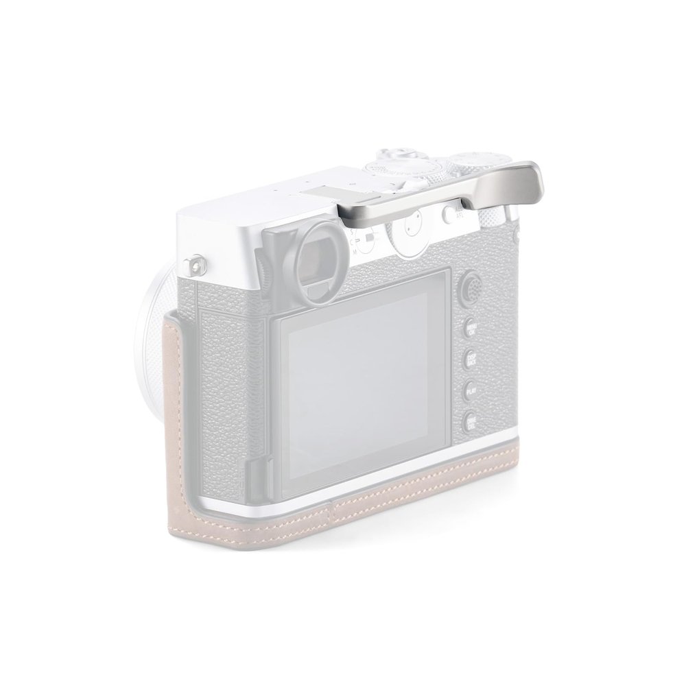 Tilta Hot Shoe Thumb Bracket Compatible with Fujifilm GFX100RF - Silver