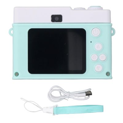 1080P 48MP Digital Camera with 8X Zoom, Anti Shake, MP3 Player, Games, Fill Light, 2.0 Inch TFT Screen for Travel and Everyday Use (Green)