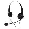 Binaural Headphones - Noise Canceling Double Sided Headset for Call Centers, Online Courses, and Conference Calls (Black) view 2
