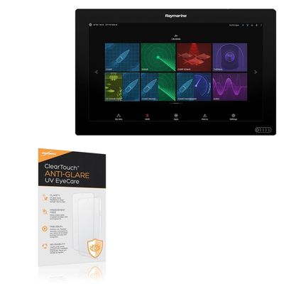 BoxWave Screen Protector Compatible with Raymarine Axiom XL 19 - ClearTouch Anti-Glare Anti-UV EyeCare (2-Pack), Filters Out Harmful Blue Light Reduce Fatigue