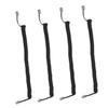Angoily 4Pcs Stretchable Spiral Wire for Telephones Tangle Resistant Material Compatibility view 1