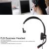 NUMNBE Telephone Headset - HD Noise Reduction Microphone Mute for Clear Conversations in Call Center (Black) view 3