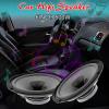 Beufee Car Stereo Speaker, 6 Inch 500W Max Car Audio Door Speakers Magnetic Coaxial Loudspeaker High Fidelity Stereo Sound System view 2