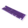 117 Keys Keycaps OEM Height - Two Color Injection for Durable Opaque Keycaps with Ergonomic Design for 61/64 / 68/71 / 78/82 / 84/87 Keys Keyboards (White Number) view 2