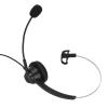 H360 2.5VA Headset - Noise Reduction Microphone, Ultra Light Design for 2.5mm Plug, Volume Adjustable Monaural Headphones for Call Centers view 4