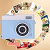 1080P 48MP Digital Camera with 8X Zoom, Anti Shake, MP3 Player, Games, Fill Light, 2.0 Inch TFT Screen for Travel and Everyday Use (Blue) view 2