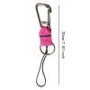 Menolana Scuba Diving Lanyard with Quick Release Buckle Multifunctional Rope Diving Camera Lanyard for Snorkeling Torch BCD, Pink view 2