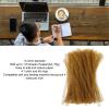 100Pcs 14.3mm Iron Spiral Binding Coils, 48 Teeth 4:1 Pitch, 115 Sheet Capacity for A4 Paper, 360 Degree Rotatable, Easy to Cut and Bind (Gold) view 3