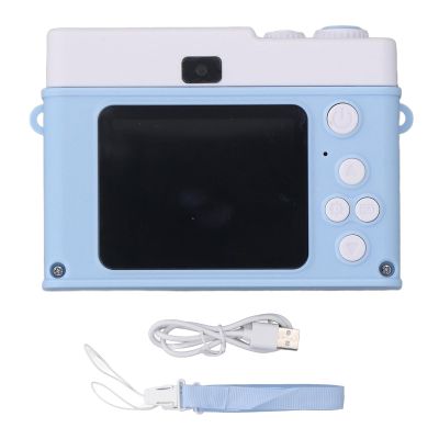 1080P 48MP Digital Camera with 8X Zoom, Anti Shake, MP3 Player, Games, Fill Light, 2.0 Inch TFT Screen for Travel and Everyday Use (Blue)