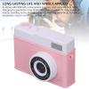 1080P 48MP Digital Camera with 8X Zoom, Anti Shake, MP3 Player, Games, Fill Light, 2.0 Inch TFT Screen for Travel and Everyday Use (Rosy) view 3
