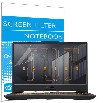 2 Pack 15.6 inch Anti Glare Screen Protector for ASUS TUF 15.6 Inch Gaming Laptop, ASUS VivoBook 15, ZenBook 15/ZenBook Pro 15, Rog Zephyrus G15, TUF A15 F15 Laptop,Anti Glare/UV Screen Filter