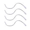 TOBBOMEY 4PCS Flexible USB LED Reading Lamp Set for Laptop and Desktop Eye-Caring Light Adjustable Gooseneck Portable and Energy Efficient view 1