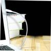TOBBOMEY 4PCS Flexible USB LED Reading Lamp Set for Laptop and Desktop Eye-Caring Light Adjustable Gooseneck Portable and Energy Efficient view 3