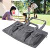 Satellite Carrying Case, Large Pocket Canvas Portable Satellite Travel Bag for Gen 3 Adapter Cables Mounting Kit view 3