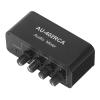 Aramox 4 Way Sound Channel Splitter Stereo Switch Box for Multiple Audio Devices, No Noise view 1