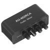 Aramox 4 Way Sound Channel Splitter Stereo Switch Box for Multiple Audio Devices, No Noise view 2