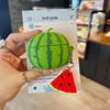 3D Fruit Case Compatible for AirPods1/2/3/4/AirPods Pro with Pendant Keychain, Kiwi Banana Orange Dragon Fruit Headphone Case for AirPods, Shockproof AirPods Cover (Airpods Pro 2,Watermelon) view 3