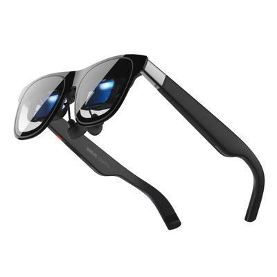 XREAL One Pro AR Glasses with X1 Chip, Native 3 DoF, X-Prism Optics, Real 3D, 57FOV 171" 120Hz FHD Display, XR Glasses for iPhone 17/16, Steam Deck, ROG, Mac, PC, Android & iOS L (IPD 66-75mm)
