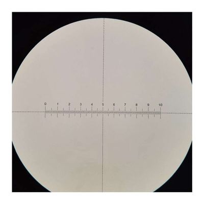 Lab Microscope Accessories 1PCS 10x Stereo Microscope High Point Eyepiece Wide Fidle Eyepiece with Adjustable 18mm 20mm 22mm(WF10X-20-30 Reticle)