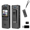 64GB Mini Body Cam,1080P Video Camera with 180 Rotating Lens,120 Wide Angle,Audio and Video Recording, Portable Compact Personal Camera Personal Civilians, Police Law Enforcement view 1