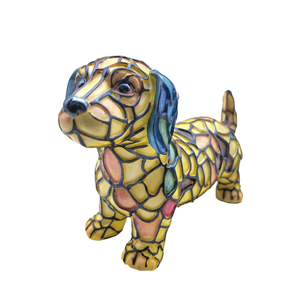 Dog Lamp Cute Resin Puppy Night Light, Soft Glow Pet Lamp Decor | Warm Light Bedside Table Lamp, Dog-Themed Room Lighting for Dorm, Kids Room, Teen Bedroom, and Everyday Cozy Night Ambience