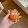 3D Fruit Case Compatible for AirPods1/2/3/4/AirPods Pro with Pendant Keychain, Kiwi Banana Orange Dragon Fruit Headphone Case for AirPods, Shockproof AirPods Cover (Airpods 3,Orange) view 2