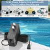 12.6V Charger for Ofuzzi Cyber Cordless Robotic Pool Cleaner Power Adapter Compatible with Ofuzzi Cyber/Cyber 1000/ Cyber 1200 / Cyber 1200 Por Automatic Robotic Pool Vacuum Cleaner view 3