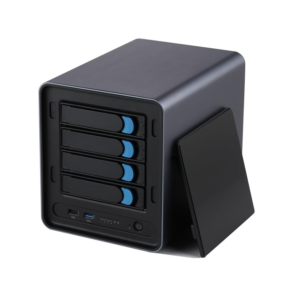 Qotom NAS Server Q31051DS Core i5-10210U,1.6GHz,up to 4.2GHz 16G DDR4 RAM 128G M.2 SSD -4X I226-V 2.5G Gigabit LAN,4 x HDD/SSD,2 x M.2 SSD