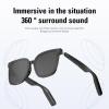 JoyImpact Smart Sunglasses Bluetooth Glasses for men Women, Audio glasses With Speakers, UV400 Protection, Voice Assistant, Remote Shooting, Magnetic Charging, Smart Audio Eyewear for Gaming Meeting view 2