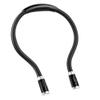 Rechargeable USB Book Reading Lamp with Eye Protection in Black Blue Color Lights Compatible with Most Books(Black) view 1