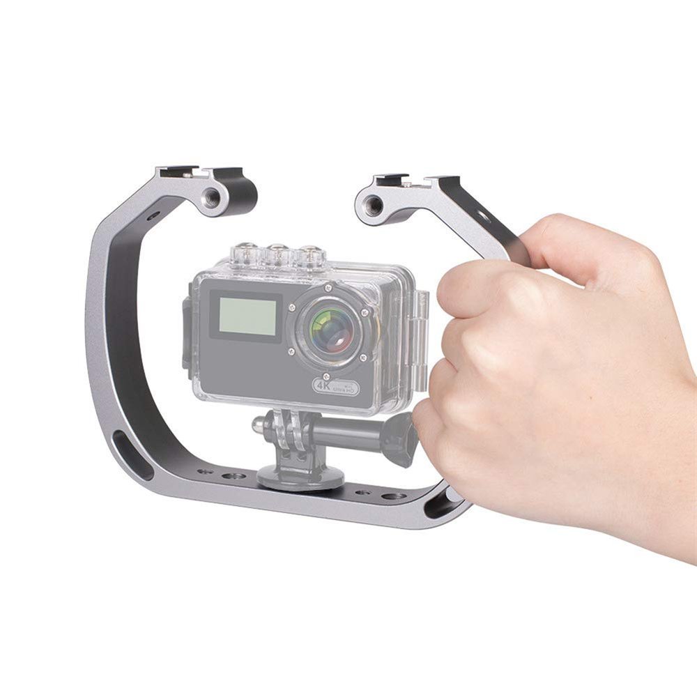 Portable Camera Stabilization Cold Shoe Mounts Aluminum Alloy Lightweight l and Convenient Exquisite Strong Bearing Capacity