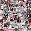 100 PCS Dark Romance Stickers for Kindle Holographic Book Stickers Spicy Reading Sticker Burn Vinyl Decals for Laptop Bookish Gifts for Adults view 1