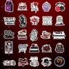 100 PCS Dark Romance Stickers for Kindle Holographic Book Stickers Spicy Reading Sticker Burn Vinyl Decals for Laptop Bookish Gifts for Adults view 2