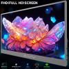 memzuoix 15.6" FHD 1080P Portable MonitorSecond External100% sRGBUSB-C+HDMI for PS5/SwitchVESA MountBuilt-in Speakers | Grey view 2