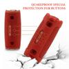 Geekria Silicone Speaker Case Cover Compatible with JBL Charge 6, Protective Soft Skin, Replacement Portable Speakers Travel Carrying Sleeve with Shoulder Strap (Red) view 4