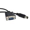 bodateng D-SUB 9pin DB9 to din 8pin MD8 Male Adapter RS422 PLC Programming Cable for PLC to HMI kable(5M,DB9 Male-MD8) view 1