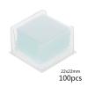 JOEBO Microscope Kit 100 Pcs Transparent Square Glass Slides Coverslides for Microscope Microscope Lens Adapters(22) view 2