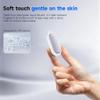 Tedubax Silicone Case for PLAUD NotePin AI Voice Recorder Accessories and Lanyard - White view 4