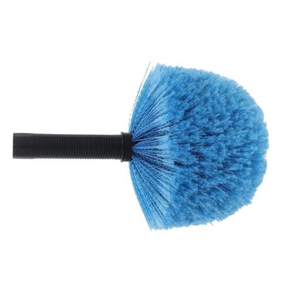 Ceiling and Wall Cleaning Brush - Round Head Dust Brush with Long Handle for High Areas