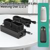 12V Charger for Owl Labs Meeting Owl Pro MTW100 MTW200 MTW300 HD Smart Video Conference Camera ADS-40SI-12-2 12036E ADS40SI122 12036E Replacement Power Supply Cord view 3