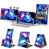 BKVOO Laptop Screen Extender 16-inch - Triple Laptop Monitor Extender Detachable FHD 1920x1200P IPS 235 Rotation Extra Portable Monitor Compatible with 13-17 Mac Wins Dex Chrome view 1