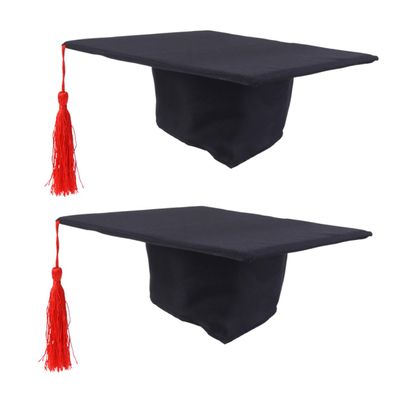 VERDANVERSE 2Pcs Newborn Graduation Cap Cute Photography Props for Boys for Milestone Photoshoots Preschool Graduation Celebrations for Newborn Photography