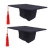 VERDANVERSE 2Pcs Newborn Graduation Cap Cute Photography Props for Boys for Milestone Photoshoots Preschool Graduation Celebrations for Newborn Photography view 1